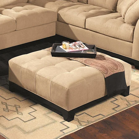 Tufted Cocktail Ottoman